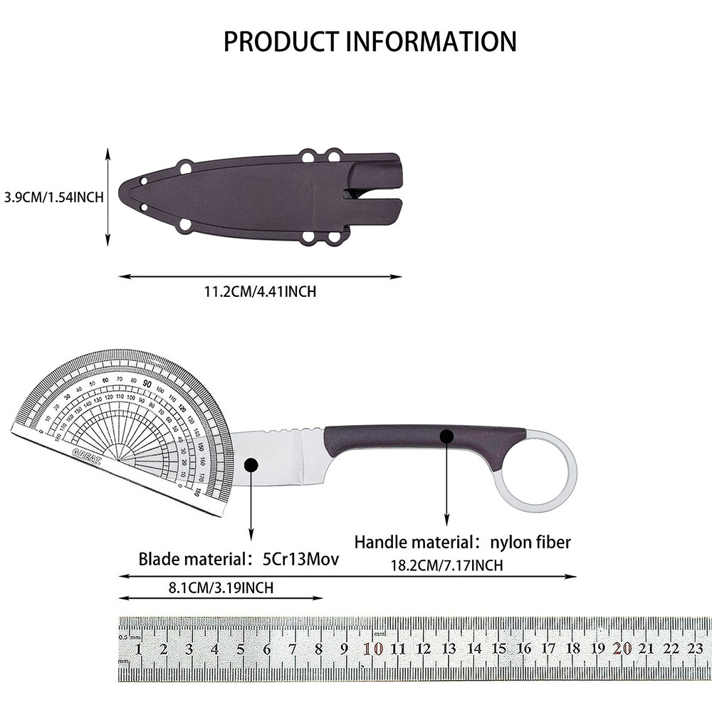 Cuchillo Fijo 20AZ para Aventu - Outdoor Adventure With No Backpack reseña y precio