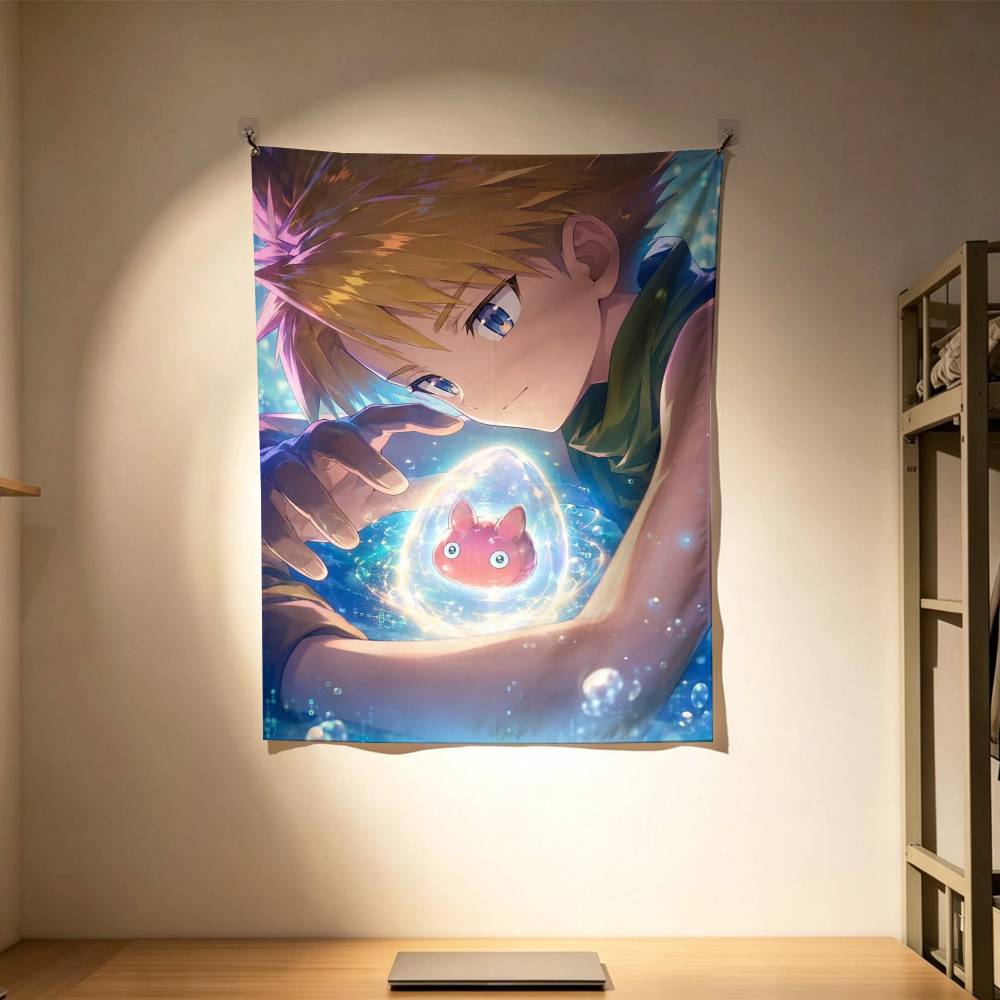 Lindas banderas de Digimon Adv - Outdoor Adventure Background reseña y precio